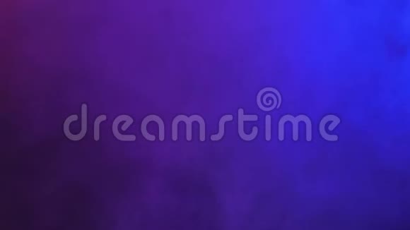 五颜六色的烟雾和烟雾云视频的预览图