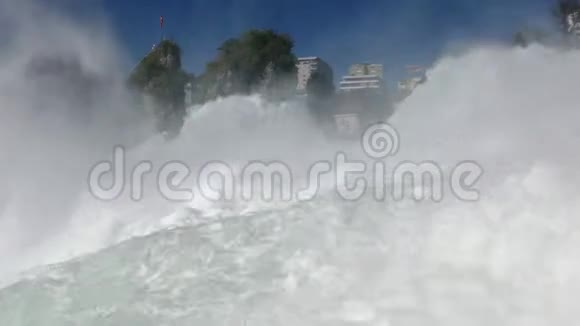 瑞士莱茵瀑布视频的预览图