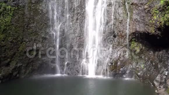 夏威夷毛伊岛的瀑布视频的预览图