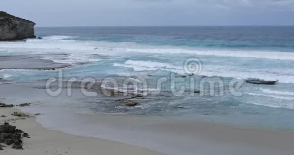 澳大利亚袋鼠岛威洛比角海岸线4K视频的预览图