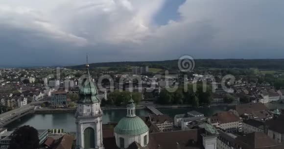 独奏大教堂旋转空中4K视频的预览图