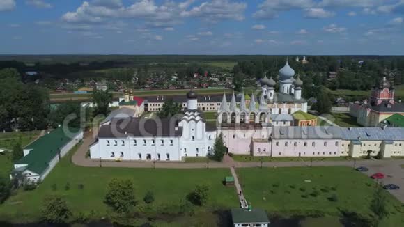 蒂克文假设修道院七月日俄罗斯空中视频视频的预览图