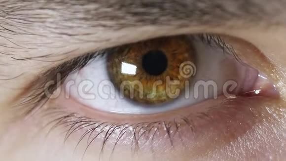 虹膜瞳孔收缩慢动作视频的预览图
