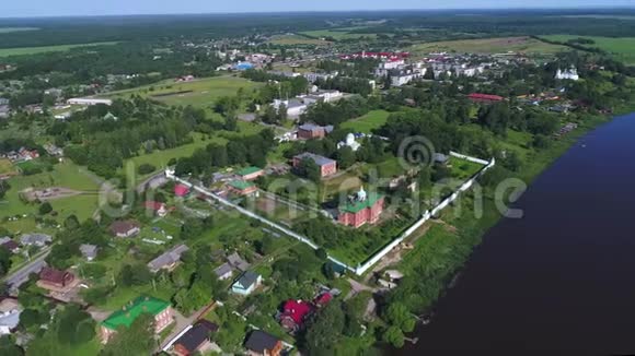 从高处看老假寺俄罗斯老拉多加视频的预览图