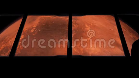 宇航员从航天飞机上看火星视频的预览图