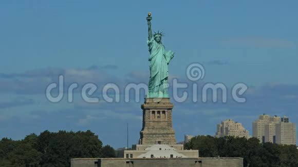 纽约自由女神像的特写视频的预览图
