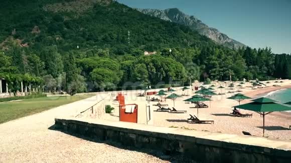 黑山著名的斯维蒂斯特凡的潘照视频的预览图