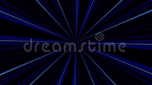 移动蓝白紫霓虹等射线的抽象动画霓虹灯视频的预览图