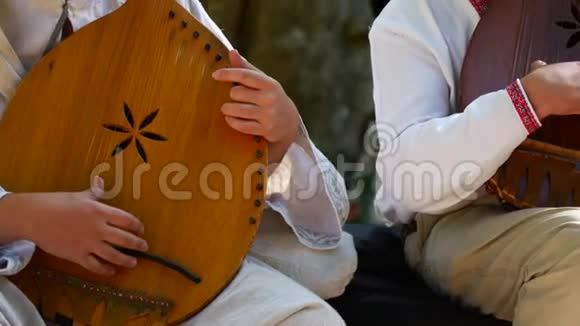 演奏乌克兰民族乐器视频的预览图