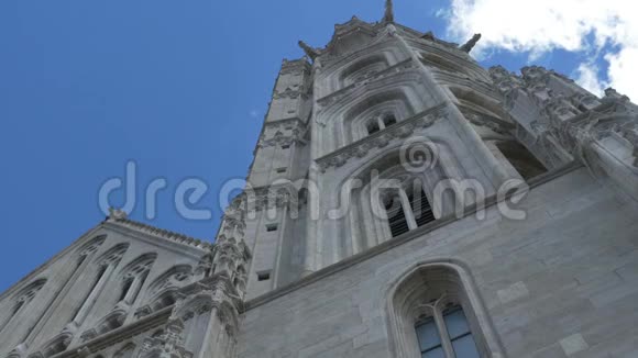布达佩斯马提亚斯教堂高级尖塔视频的预览图