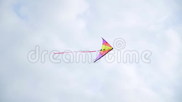 风筝在天空中翱翔视频的预览图
