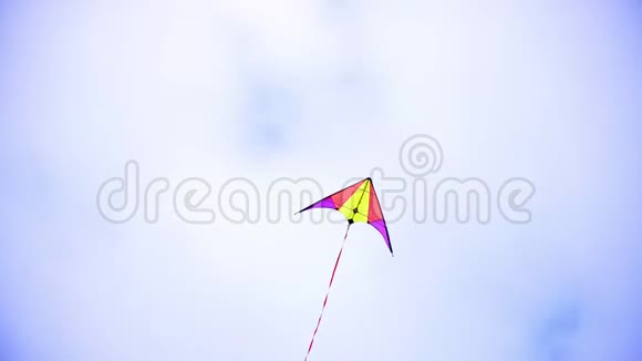 风筝在天空中翱翔视频的预览图