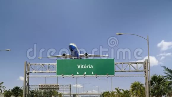 飞机起飞维多利亚葡萄牙语视频的预览图