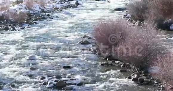 科罗拉多4K冰寒湖畔拍摄视频的预览图