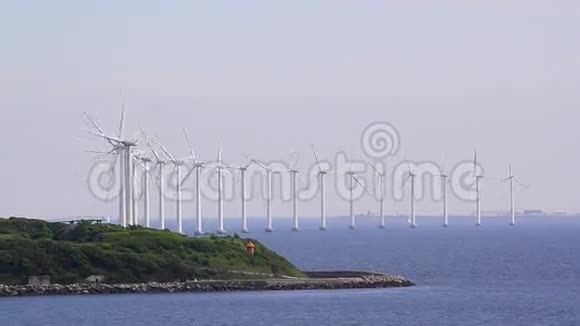 丹麦的风车视频的预览图