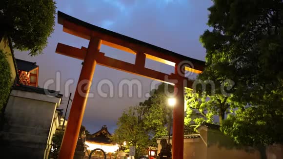 阪神社托里门视频的预览图