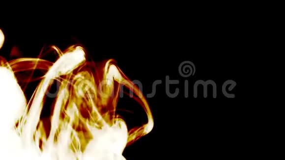 火燃烟蔓延背景视频的预览图