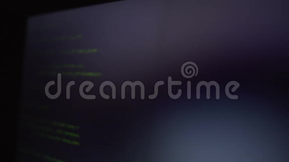 计算机犯罪黑客网站成功尝试允许在屏幕上访问视频的预览图