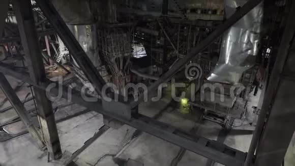 发电厂热电厂的内部景观视频的预览图