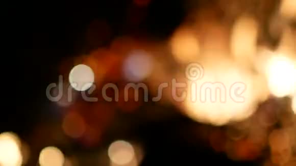 加油机斯帕克斯孟加拉火灯博克背景圣诞节新年视频的预览图