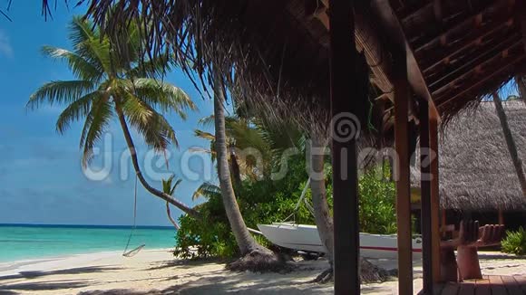马尔代夫海滩酒吧视频的预览图