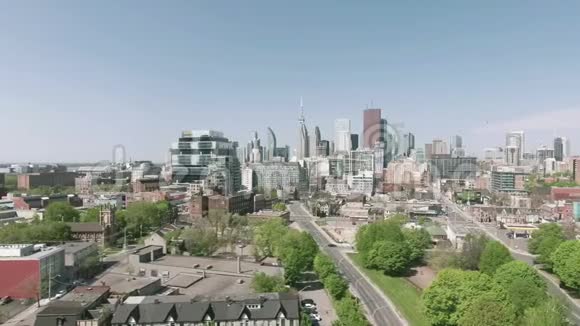 建立城市空中镜头4的电影片段视频的预览图