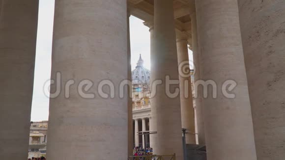 梵蒂冈圣彼得大教堂穹顶视频的预览图