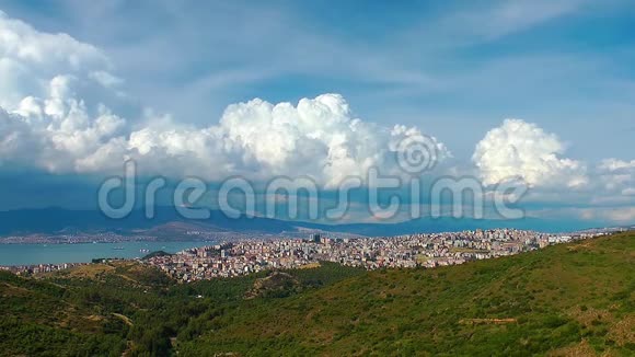 城市景观伊兹密尔土耳其视频的预览图