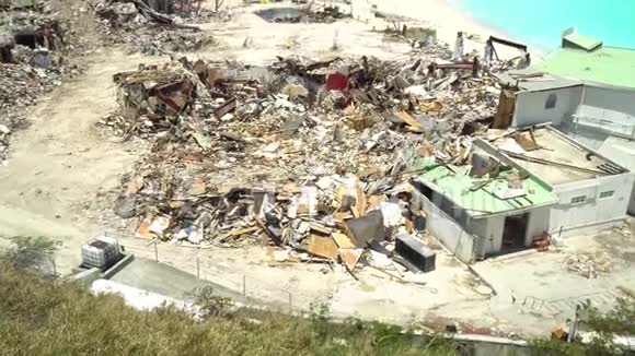 菲利普斯堡圣马丁2018年4月13日圣马丁的飓风破坏玛丽亚飓风视频的预览图