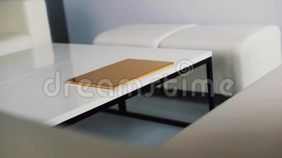 净光房白色现代新品牌家具薄金盒视频的预览图