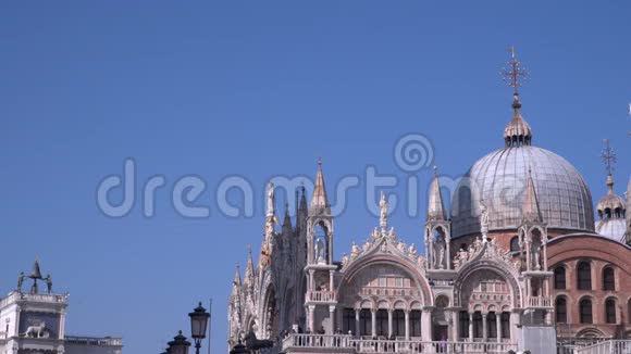 圣马可大教堂穹顶威尼斯视频的预览图