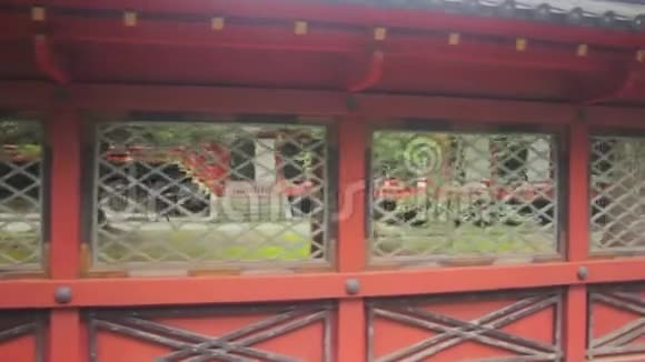 东京内祖庙主庙白天视频的预览图