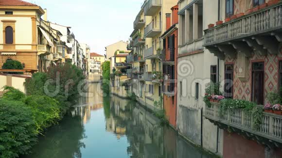 帕多瓦的通道和架构帕多瓦帕多瓦是意大利北部威尼托的一个城市和城市视频的预览图