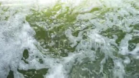 青山绿水慢动作视频视频的预览图