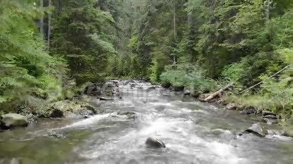 山林上的山河视频的预览图