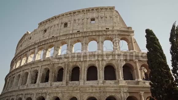罗马FEB20著名旅游景点夏季竞技场2018年2月20日视频的预览图