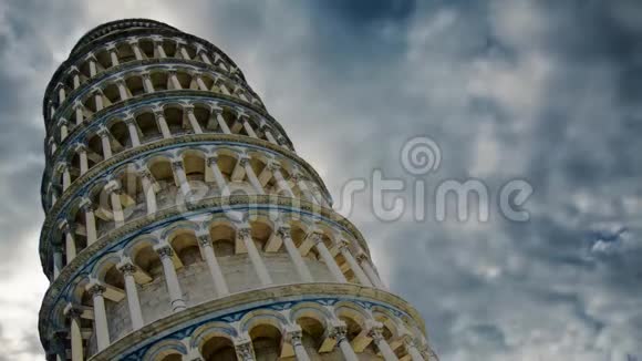 比萨斜塔意大利的象征视频的预览图