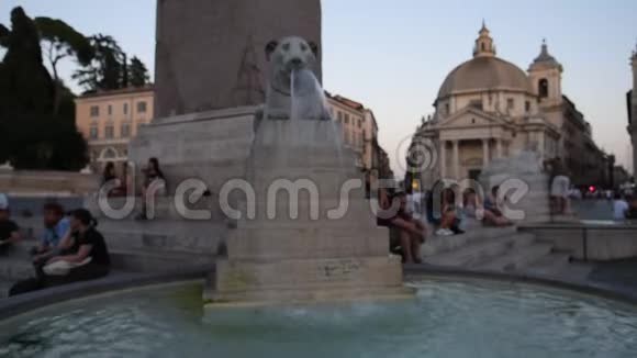 罗马的波波洛广场视频的预览图
