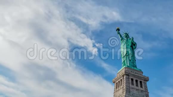 美国自由女神像时光流逝视频的预览图