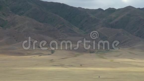 草原和田山山脉视频的预览图