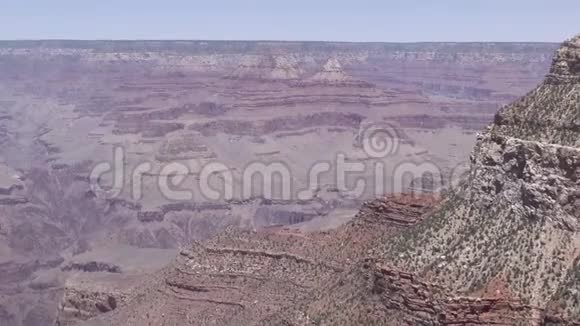 亚利桑那州大峡谷从南缘北缘的墙上缩小视频的预览图