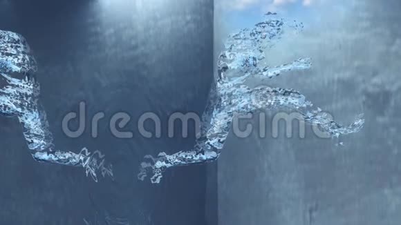 水做的人的形象视频的预览图