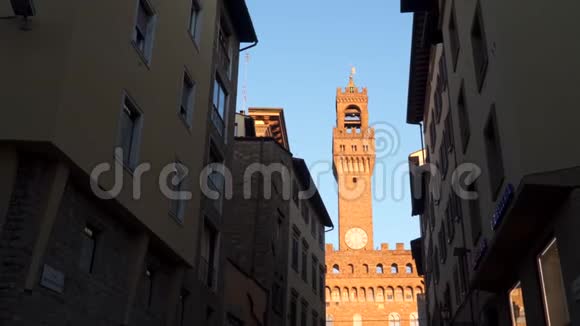 佛罗伦萨的阿尔诺弗塔建筑杰作视频的预览图