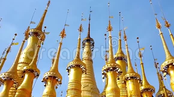缅甸InnThein黄金塔视频的预览图