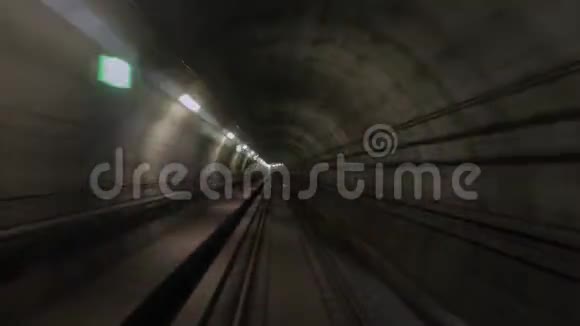 地铁旅程视野时间流逝视频的预览图