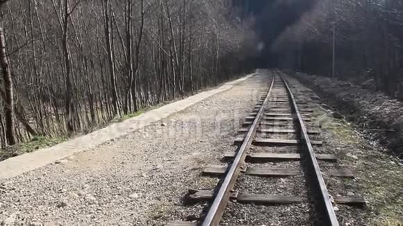 关岛峡谷是窄轨铁路视频的预览图