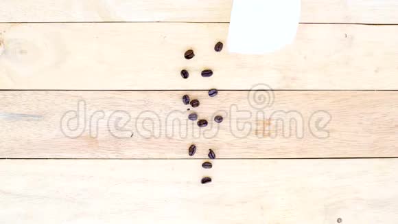 停止咖啡豆的心跳运动视频的预览图