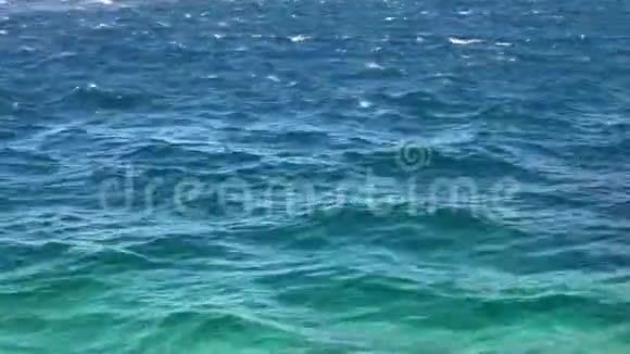 马卡斯卡亚得里亚海岸的风暴克罗地亚视频的预览图