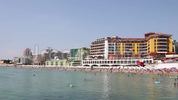 南海滩度假胜地内塞巴尔保加利亚视频的预览图