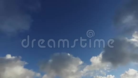 蓝天白云时光流逝视频的预览图